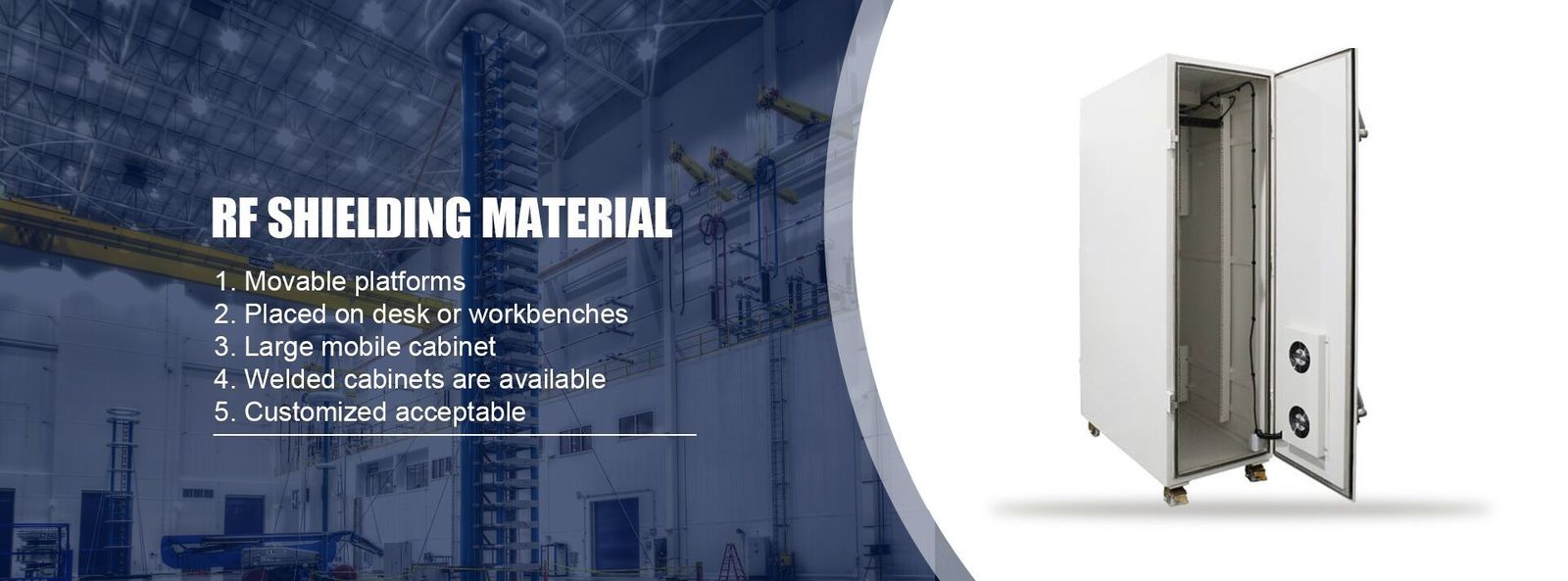 品質 RFシールドルーム 工場
