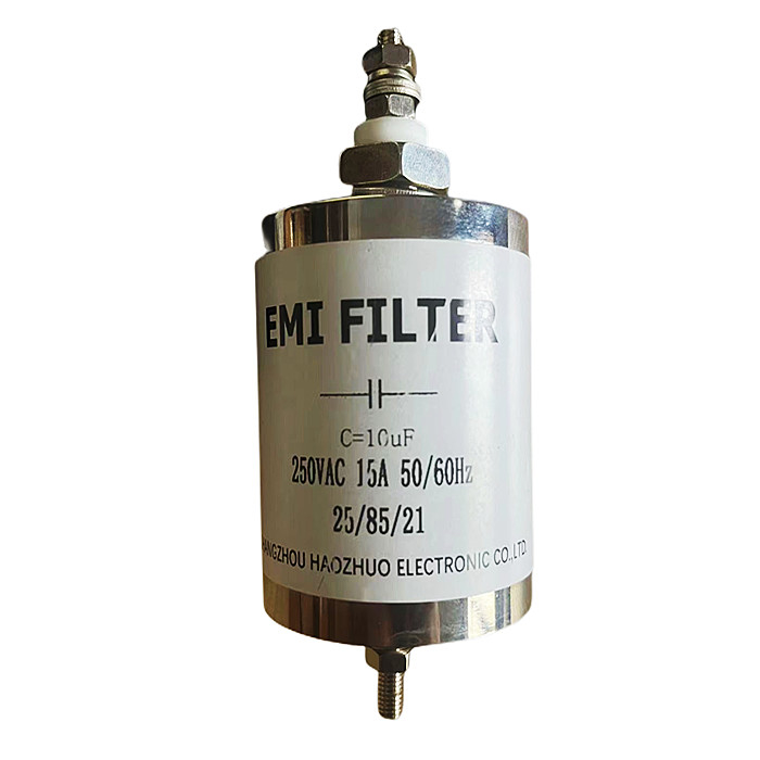 250VAC Feedthrough EMI Filter 50-60Hz 95% Humidity