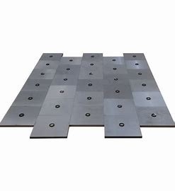 Thickness 6.7mm Ferrite Tile Absorber For Emc Anechoic Chamber