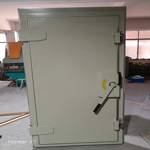 1.2m Rf Shielded Door Galvanized Steel For Emc Chamber