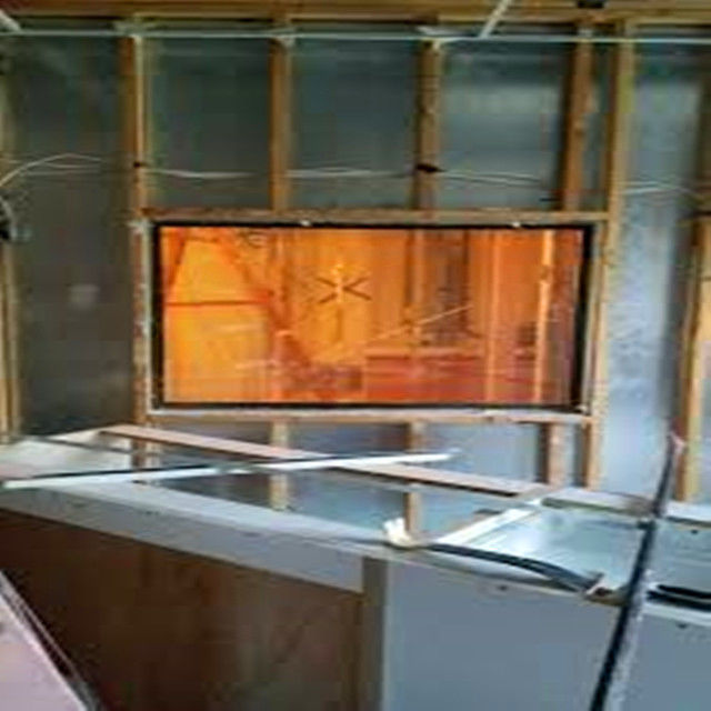 MRI magnetic shielded window for faraday cage