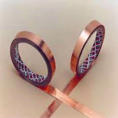 Double Sided 2 Inch Wide Adhesive Conductive Copper Foil Tape Strip 0.06mm